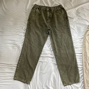 Shein. Murky green. Large.